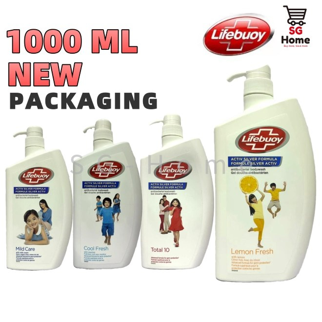 Lifebuoy Antibacterial Bodywash Total 10 | Cool Fresh | Lemon Fresh ...