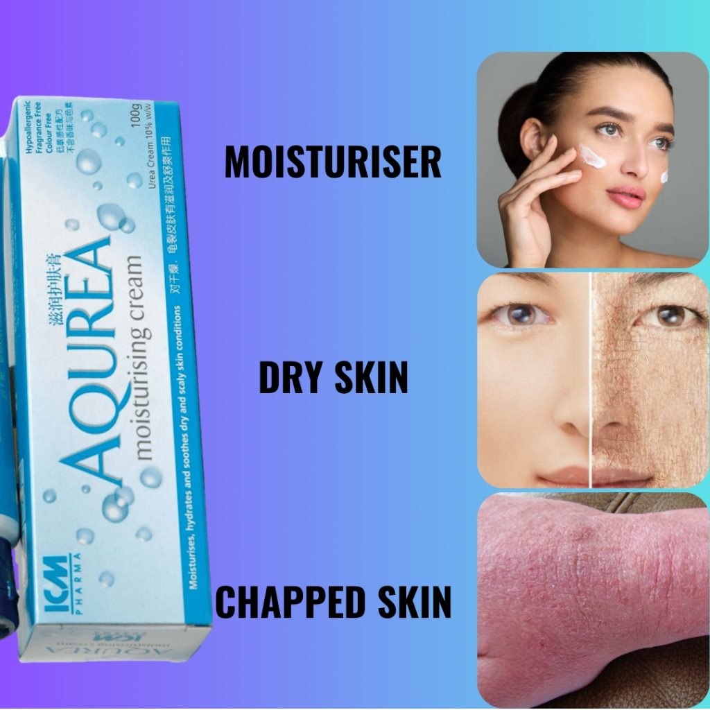 Aqurea Moisturising Cream 100g dry scaling skin itchy sensitive skin ...