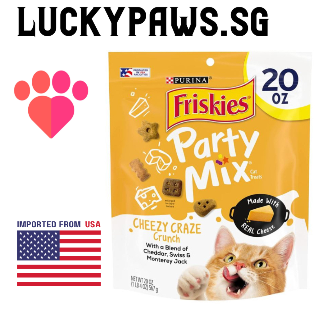 Friskies party mix cheezy craze best sale