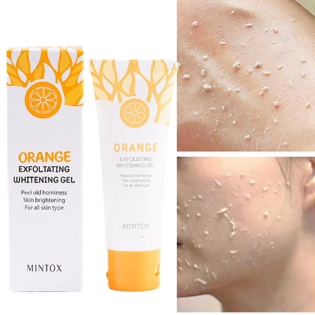Product image 🎈𝗦𝗚 𝗦𝗧𝗢𝗖𝗞🎈 MINTOX Orange exfoliating whitening gel Body scrub Facial scrub Moisturizing whitening Acne blackhead remover 4