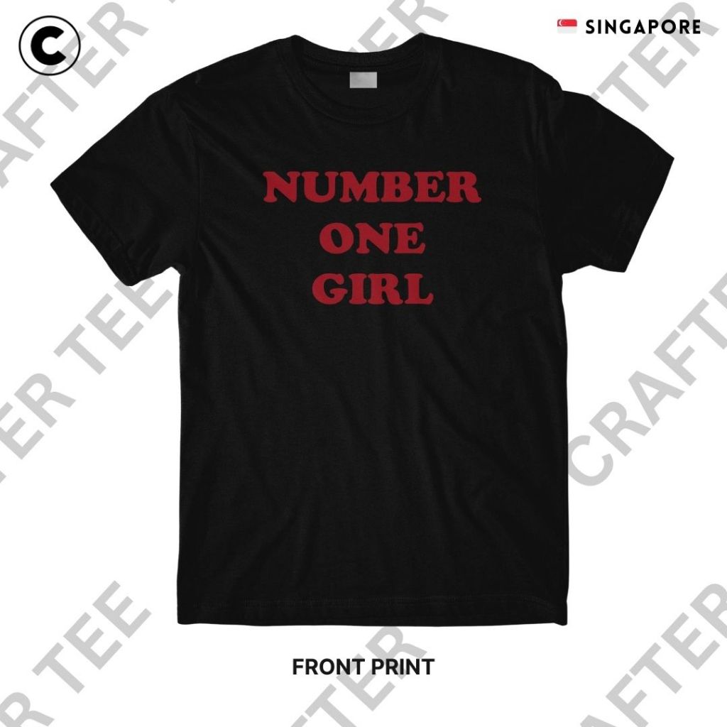 BLACKPINK rose ロゼNUMBER ONE GIRL Tシャツ blackpink-rose-rosie-number-