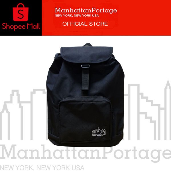 Manhattan Portage Stark Dakota Backpack Black Shopee Singapore