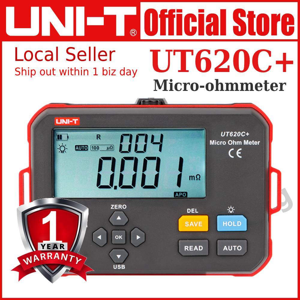 Uni-T UT620C+ Micro-ohmmeter | Shopee Singapore