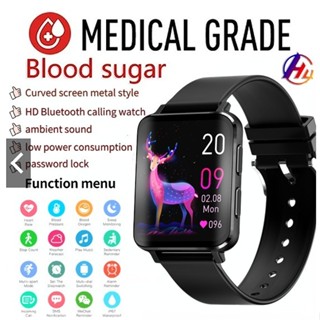 XIAOMI NEW 2024 Blood Glucose Smart Watch Curved Screen Bluetooth Call Men Custom Watch Face Calculator Women Sports Smart Watch Shopee Singapore