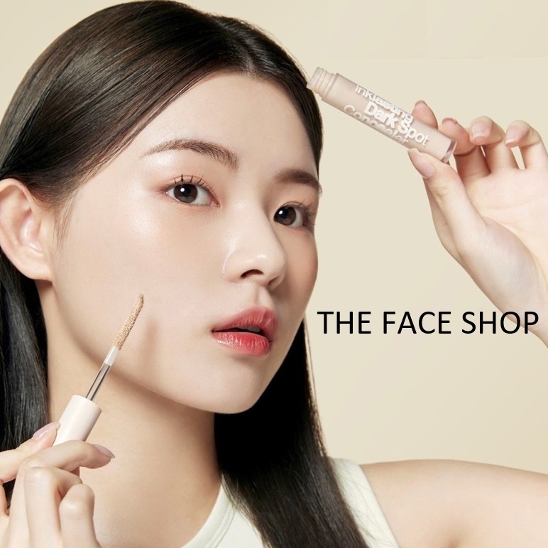 THE FACE SHOP Ink Lasting Dark Spot Concealer 5g SPF30 PA++++ #2.0 Beige - K-Beauty