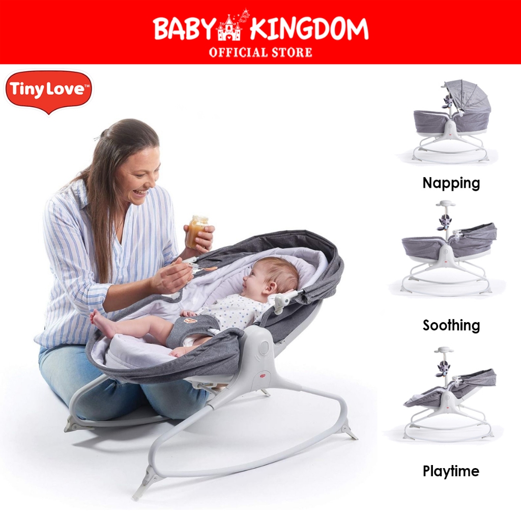 Tiny Love 3-in-1 Cozy Tiny Rocker - Baby Kingdom | Shopee Singapore