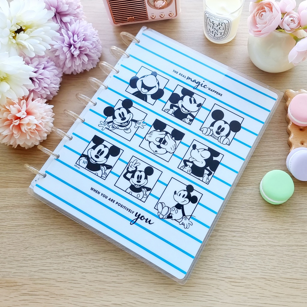  undated classic disney happy planner dashboard layout shopee