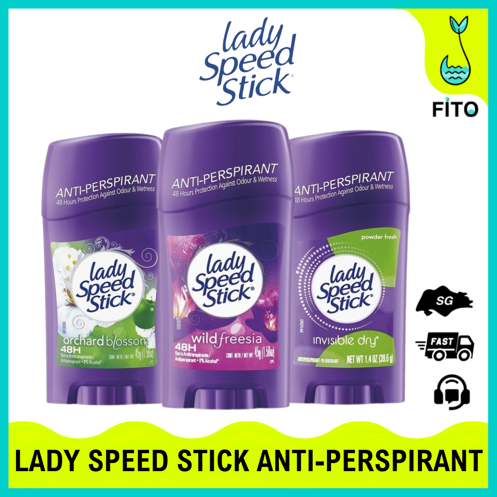 LADY SPEED STICK DEODORANT WILD FREESIA (45G) / ORCHARD BLOSSOM (45G