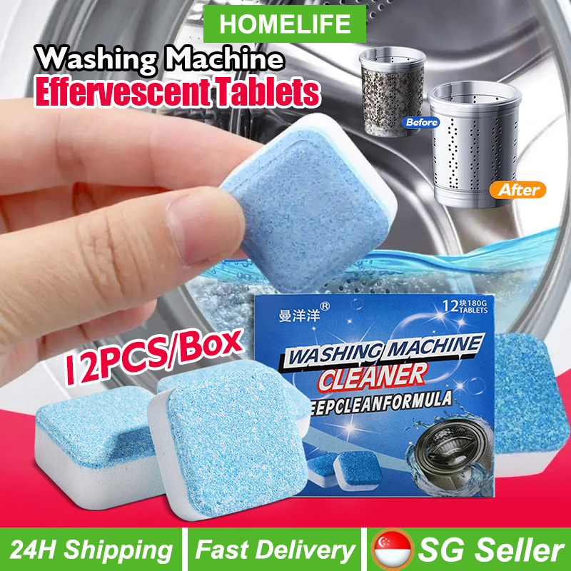 [SG Stock] Washing Machine Cleaner Tablet Cleaning Tablets Washing ...
