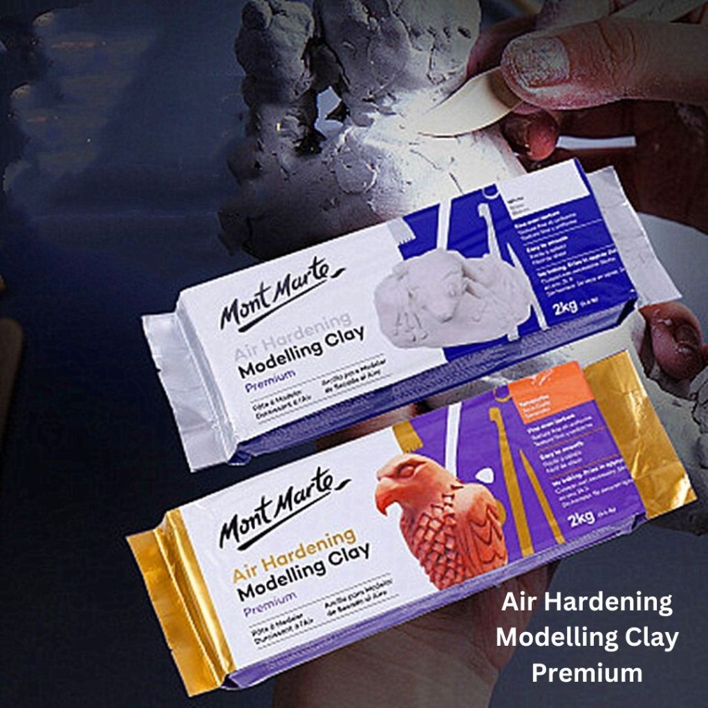 Mont Marte Air Hardening Modelling Clay Premium 250g/500g/1kg - White ...
