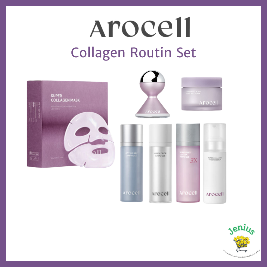 [Arocell] Collagen routin set, Super collagen mask pack 43g*8ea ...