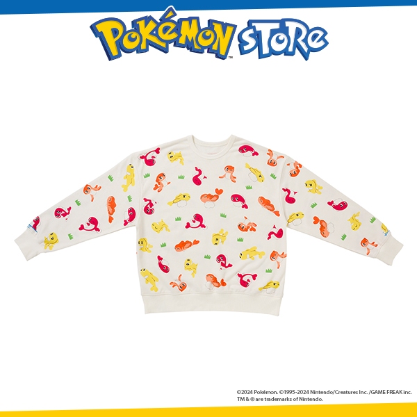 Pokemon Center Original Sweatshirt Love Sushi Full of Tatsugiri Size L Shopee Singapore