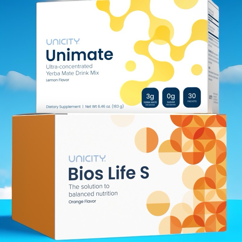 Unicity Unimate + bios life Slim Feel Great set | Shopee Singapore