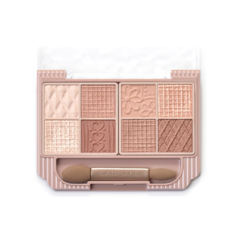 Canmake Petit Palette Eyes 04 Amand Brulee 2.0g Eyeshadow Palette with ...