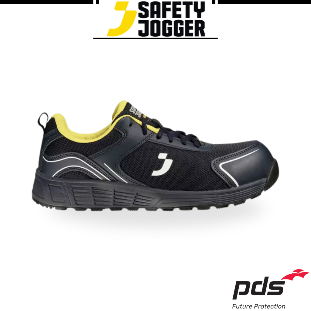 Safety Jogger AAK S1P ESD LowCut Light Duty Lightweight ExtraWide