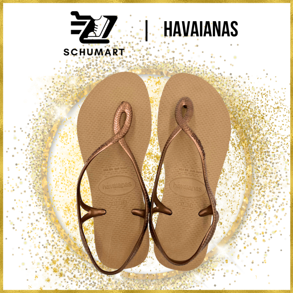 BY SCHUMART Havaianas Women Luna Rose Gold Sandals Shopee Singapore
