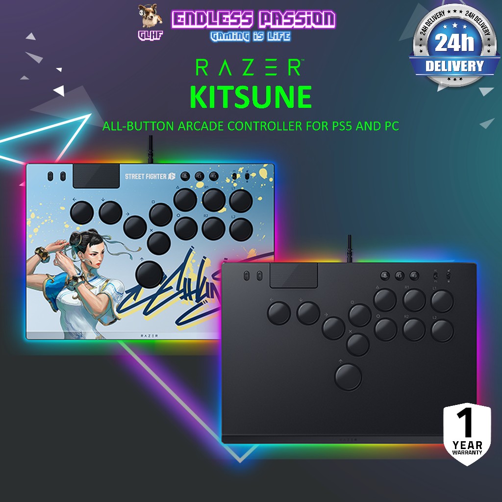 Razer Kitsune All-Button Arcade Controller | Shopee Singapore