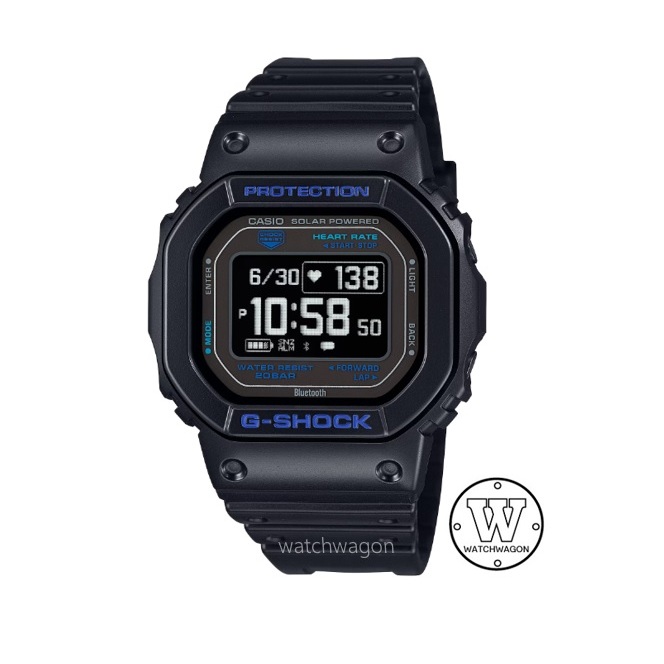 Watchwagon Casio G Shock DW H5600 Series Bluetooth Heart Rate Mobile Link Tough Solar Unisex Sports Watch Shopee Singapore