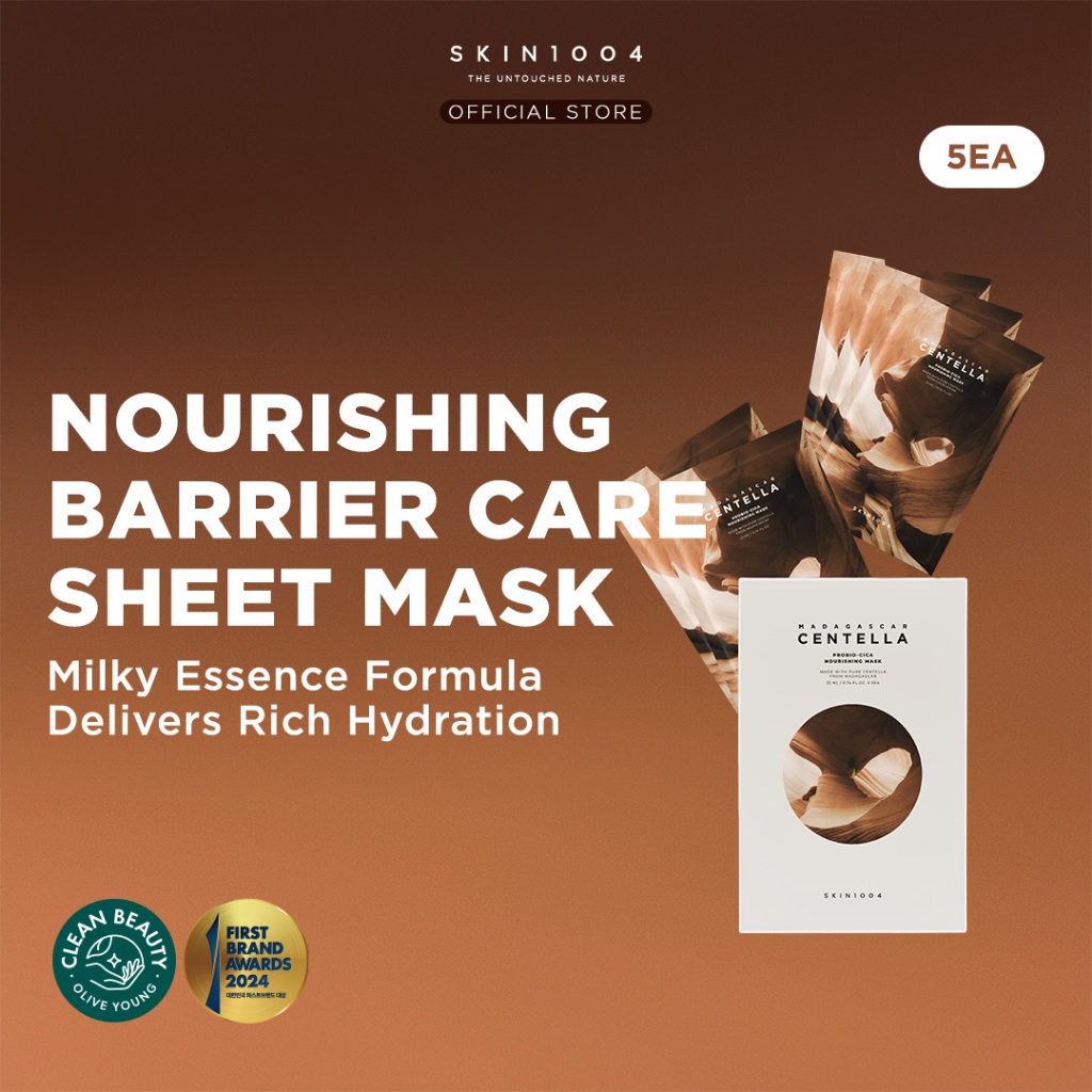 SKIN1004 Madagascar Centella Probio-Cica Nourishing Mask 5ea | Shopee ...
