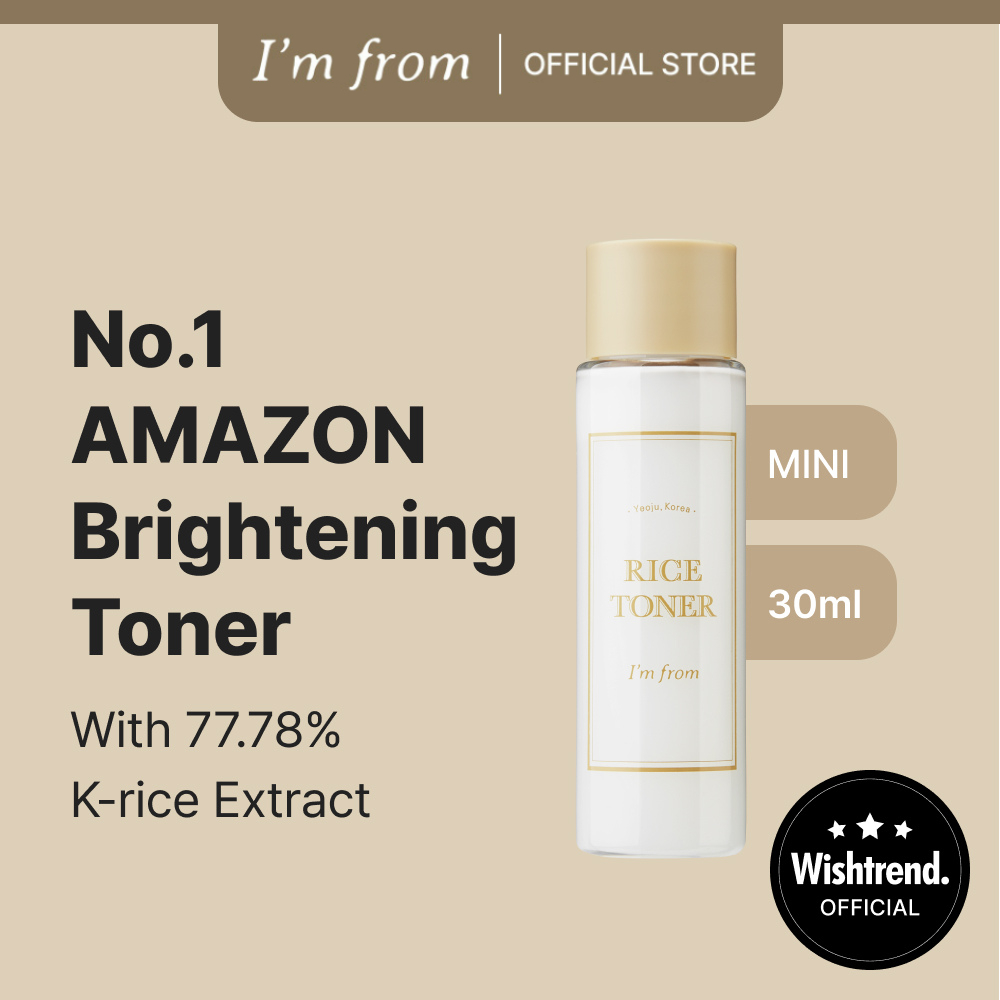 [I'm from] Rice Toner miniature 30ml | Shopee Singapore