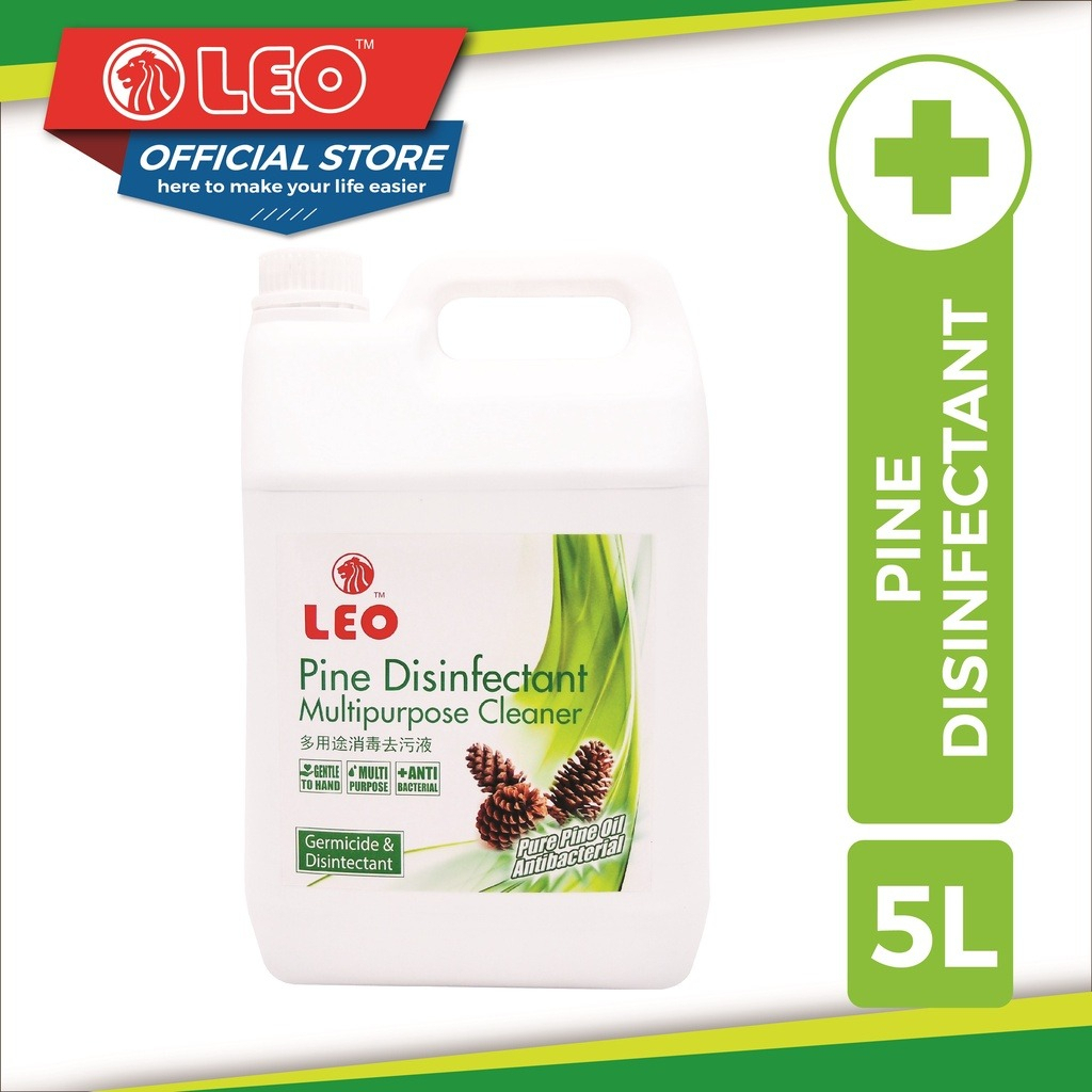 LEO Pine Disinfectant Antibacterial Liquid 5L 多用途消毒去污液 / mutipurpose ...