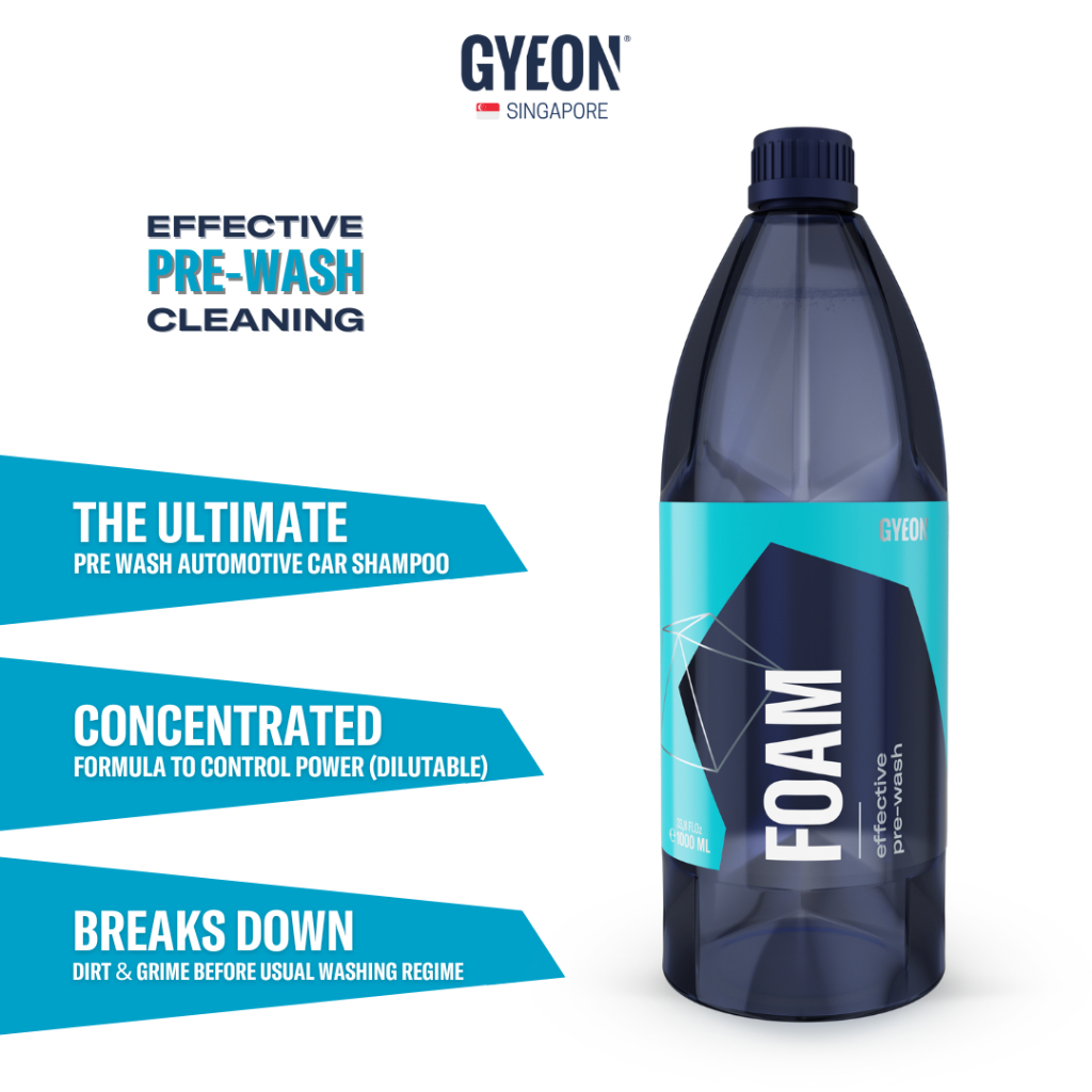 GYEON Q2M Foam 1000ml - Automotive Car Pre-wash Pre-Clean Quality Deep ...
