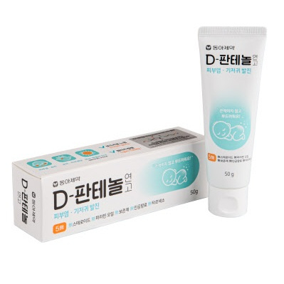 DONG-A D-Panthenol Cream 50g Wounds, Burns, Dermatitis, Eczema, Diaper ...