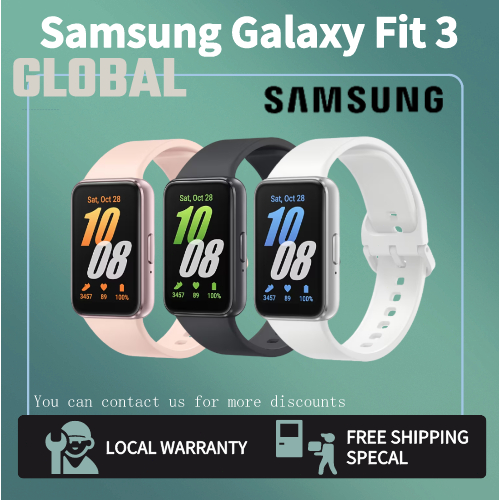 Ready- Samsung Galaxy Fit Smartwatch Large AMOLED Display