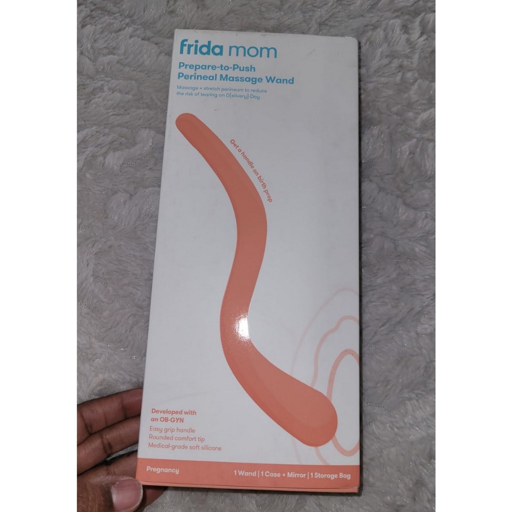 Frida Mom Prepare-to-Push Perineal Massage Wand, Labor and Delivery ...