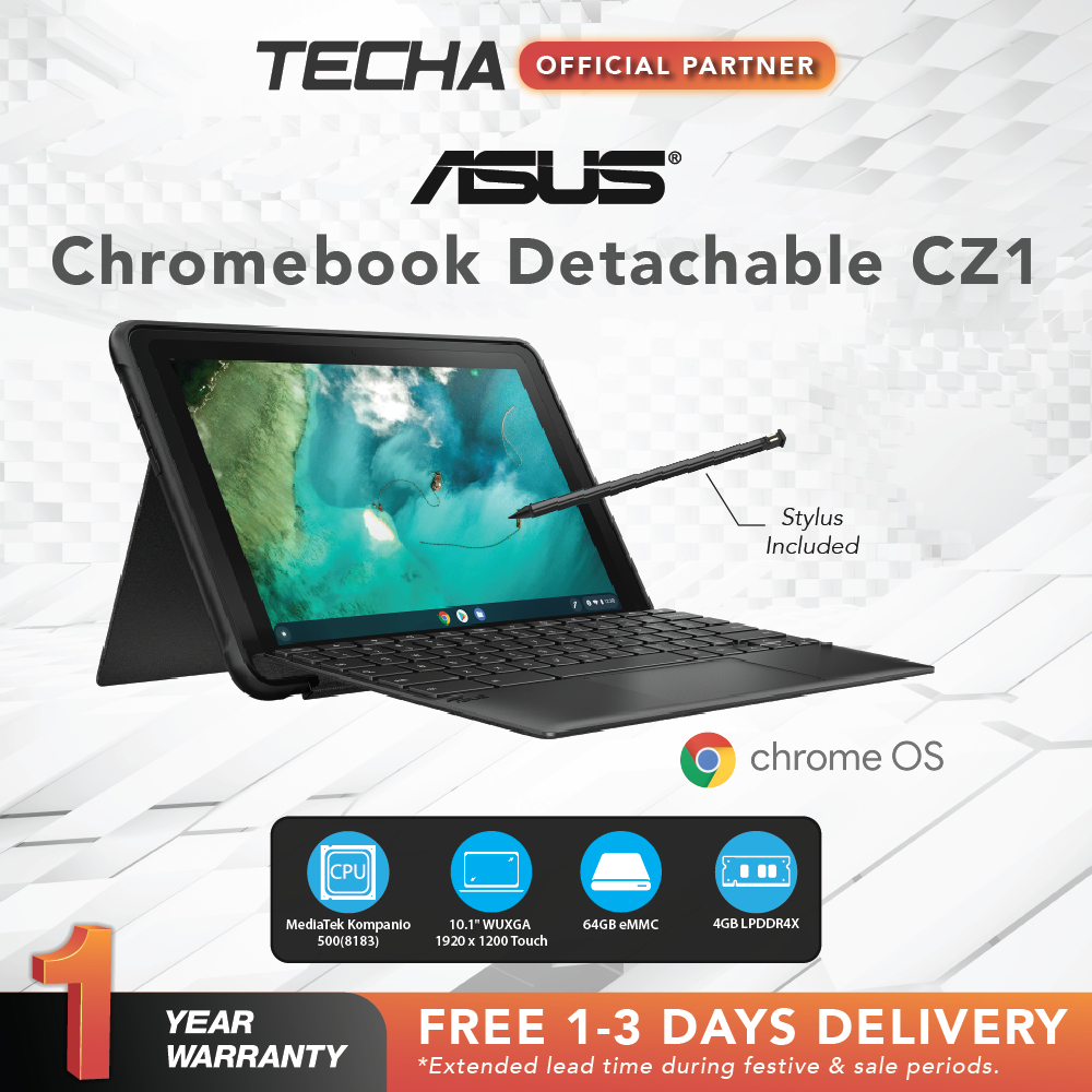 ASUS Chromebook Detachable CZ1 | 10.1