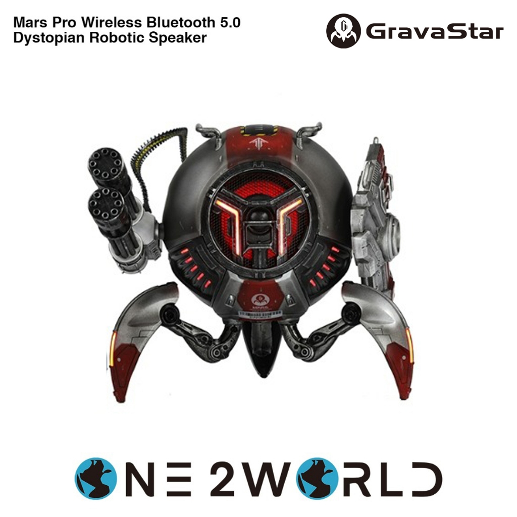 Gravastar Mars Pro Wireless Bluetooth 5.0 Dystopian Robotic