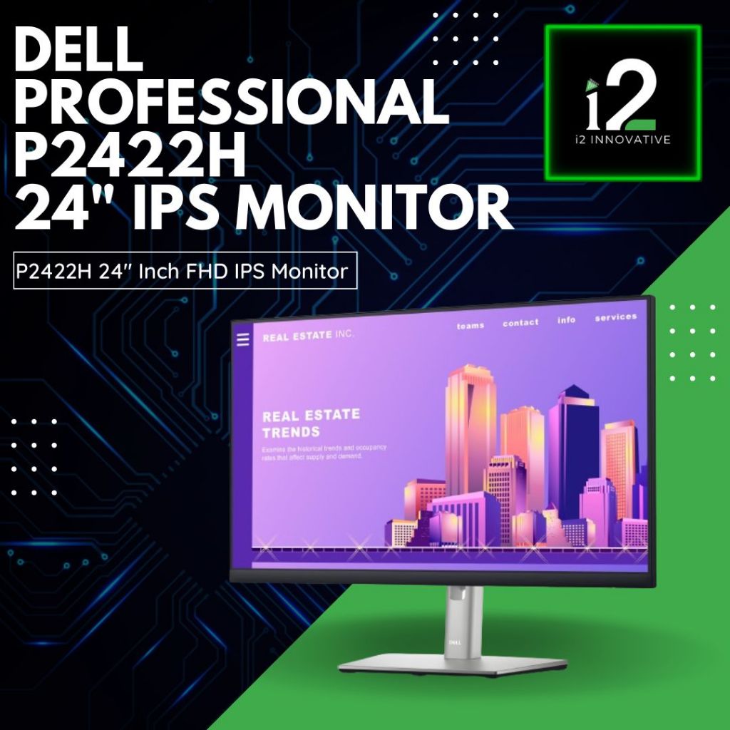 Dell P2422H 24" Inch FHD 1080p IPS Monitor - Height Adjustable | Shopee ...