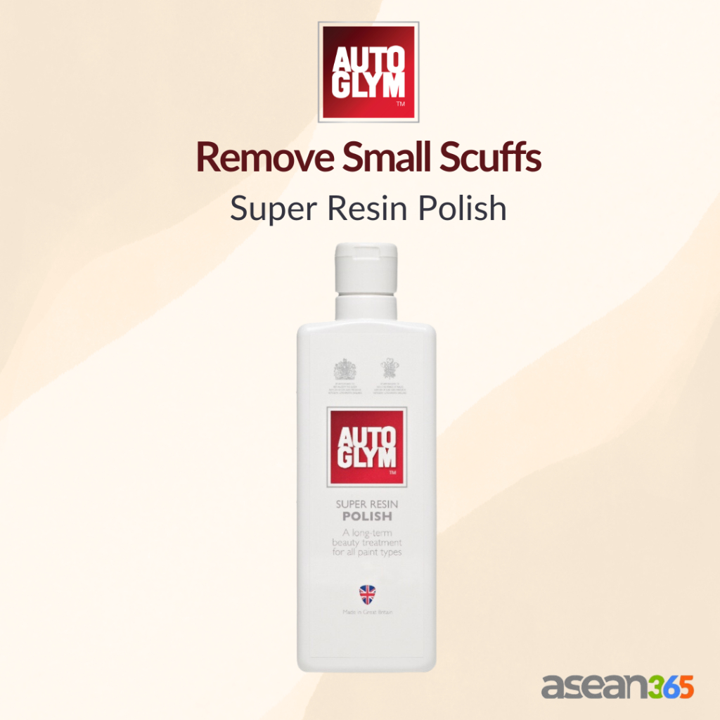 Autoglym Super Resin Polish 325ML Remove minor scuffs and scratches