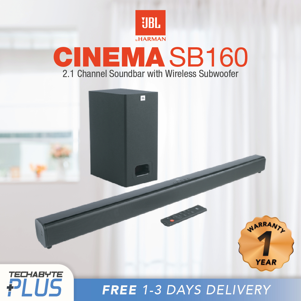 JBL Cinema SB160 2.1 Channel Soundbar | Shopee Singapore