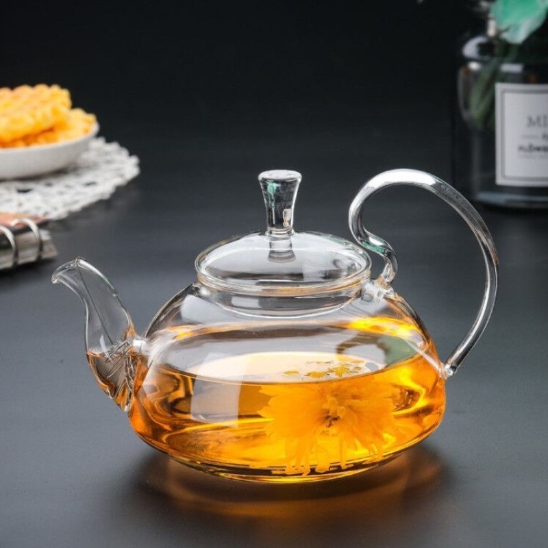 High Handle Japanese Style Borosilicate Glass Teapot Singapore Shopee
