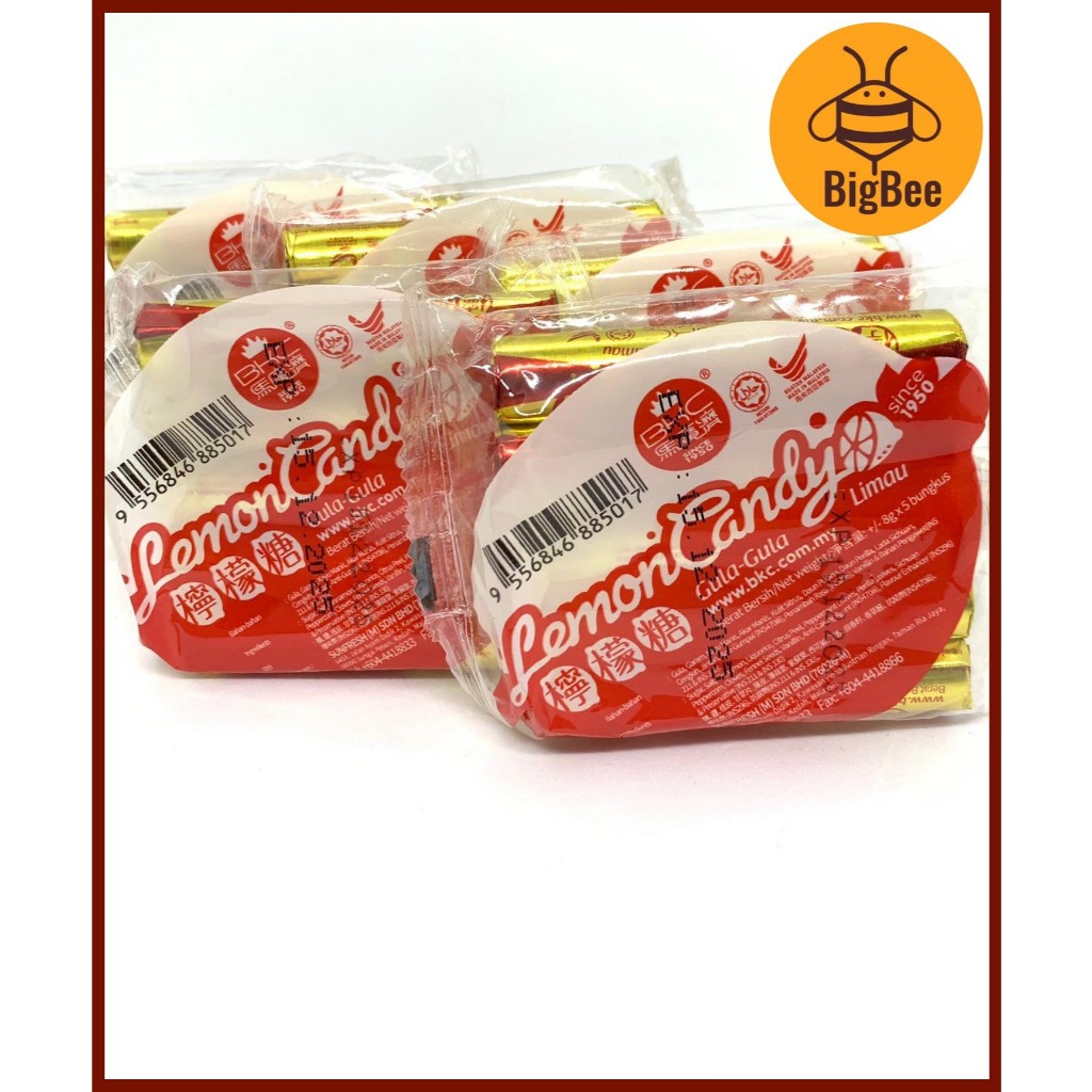 Ling Mong Tablets - 8gx5's / pkts Lemon Tablets Old School Snack Candy ...
