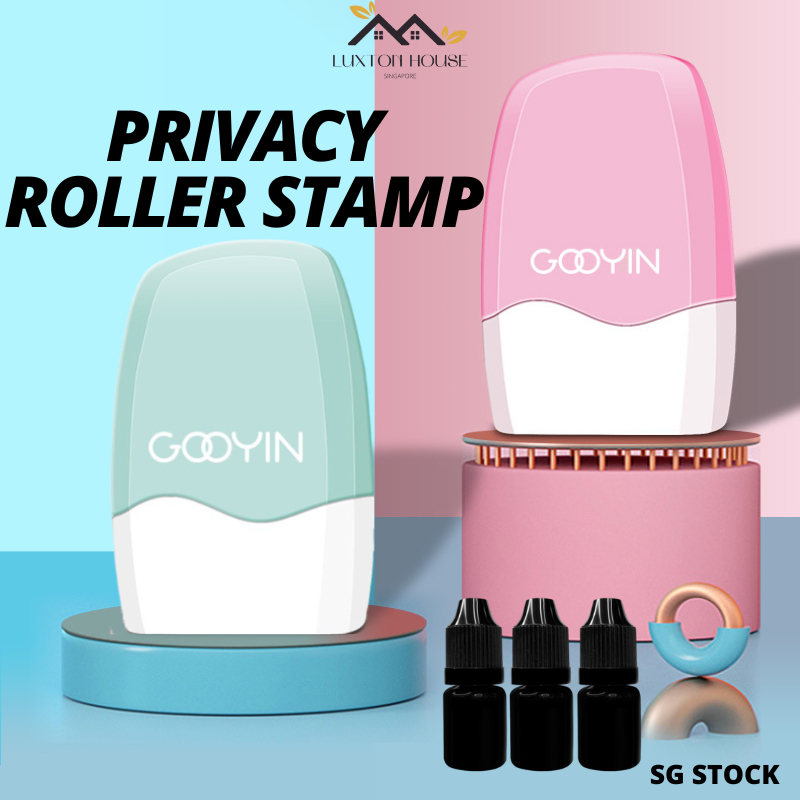 {SG} Privacy Roller Stamp Confidential Roller Stamp Wide Identity Theft ...