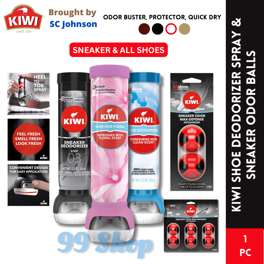 Kiwi Fresh Force Shoe / Sneaker Deodoriser 64g from SC Johnson NO ...