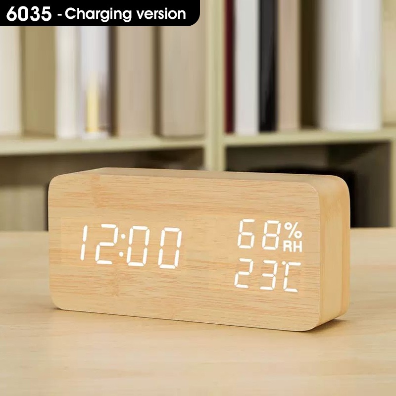 Wooden led watch deals