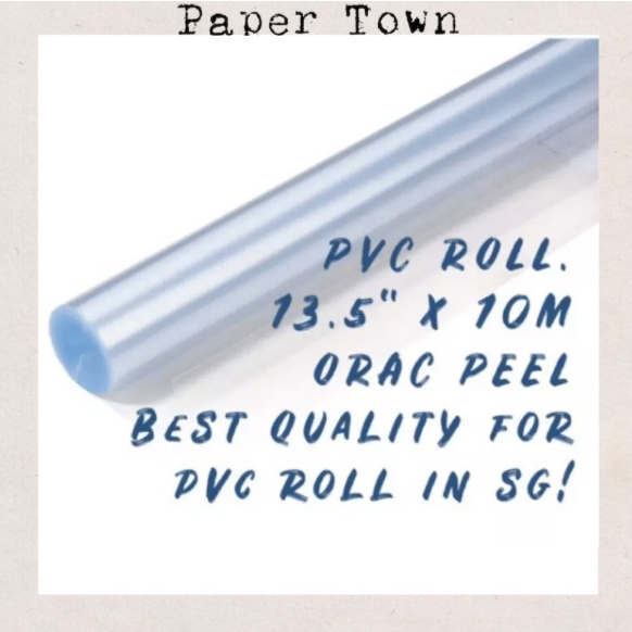 PVC Book Wrapper Plastic Roll 13.5 Inches( 34.3cm ) X 10 M / / Book ...