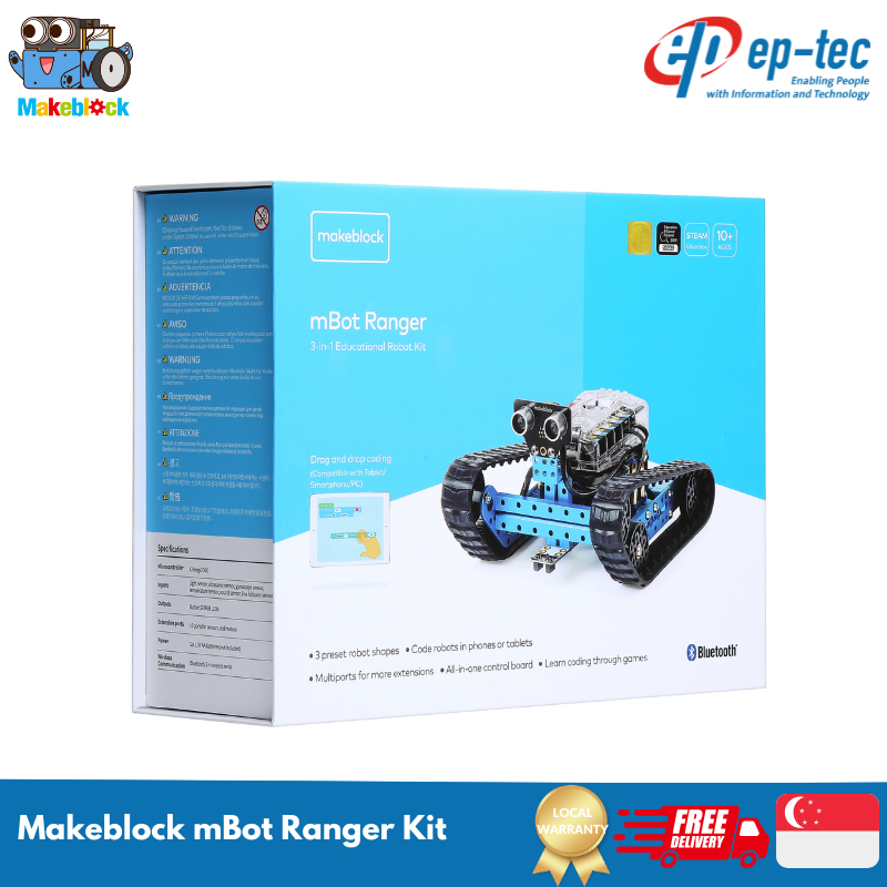 Makeblock mBot Ranger: 3-in-1 Robotics Kit for Building and Programming ...