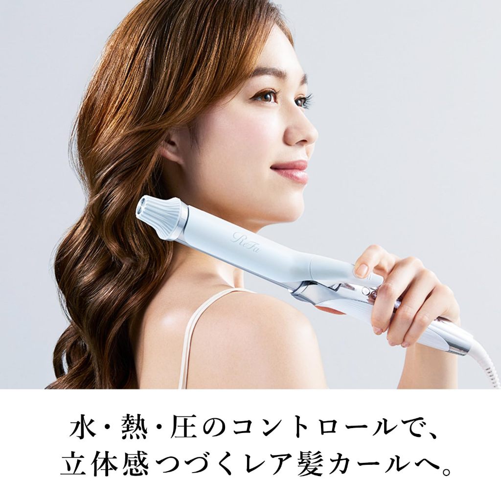 ReFa カールヘアアイロンpro38ミリ ブラック ReFa CURL IRON PRO