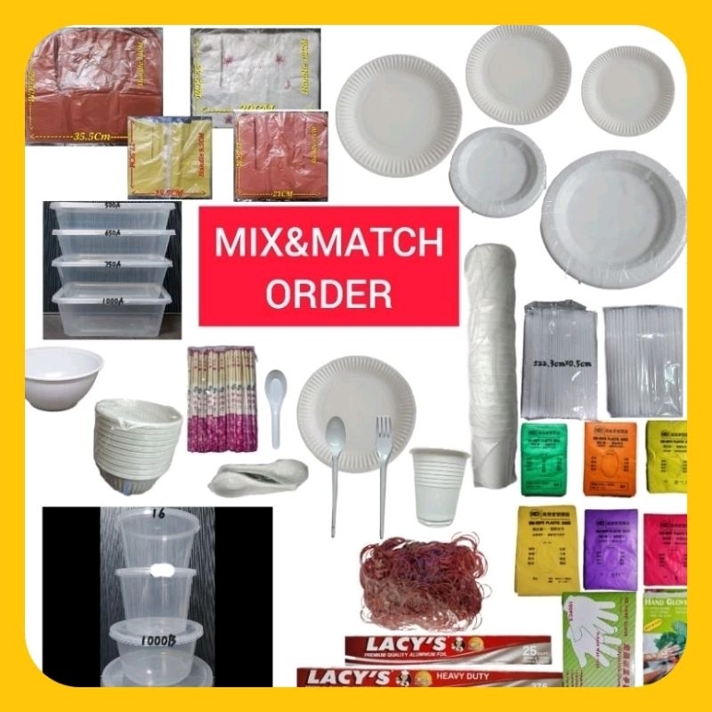 🔶️SG Ready Stock🔶️ Disposable Tableware/Partyware Garbage Bag