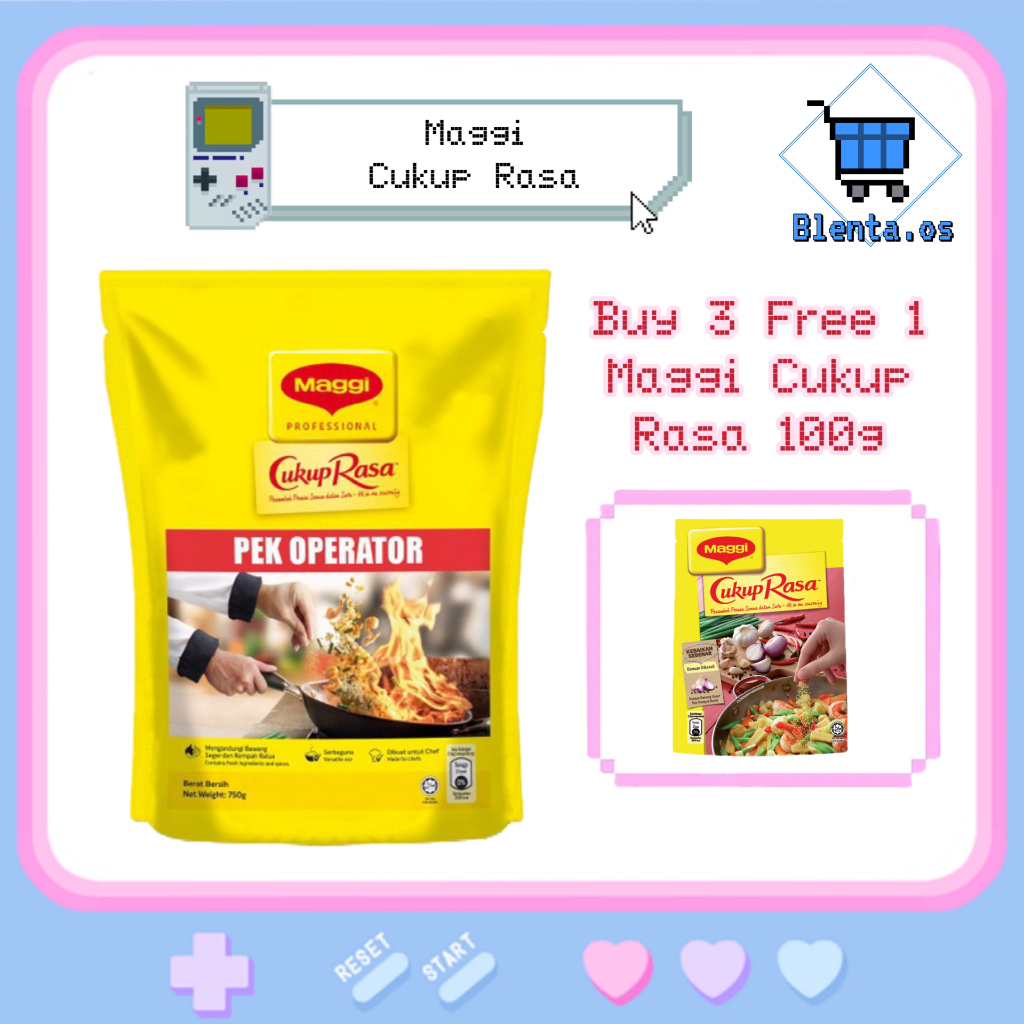 Maggi Cukup Rasa All in One Seasoning 750g(Pek Operator)🔥SG READY STOCK ...