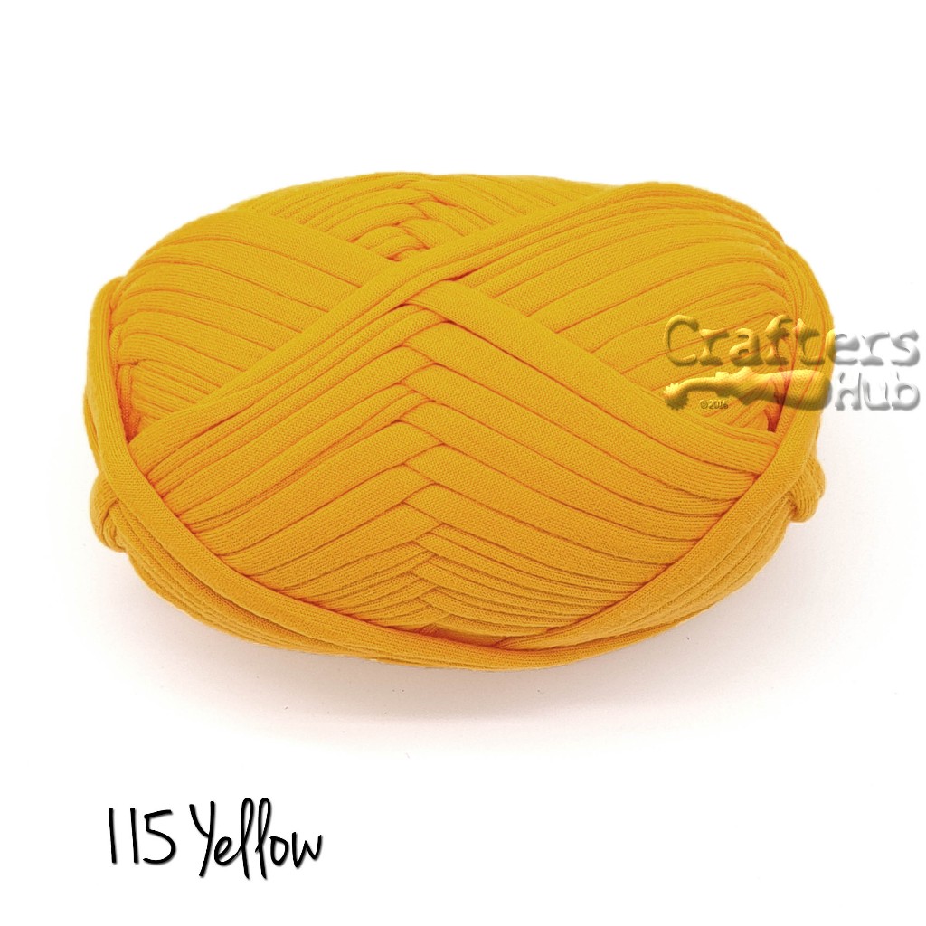 25mm wide non-pilling T-shirt yarn / Fabric yarn (SOLID COLOUR 