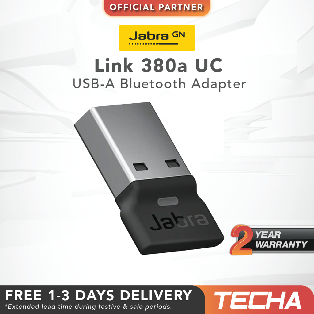 [FAST SHIP] Jabra Link 380c (USB-C ) / 380a ( USB-A ) | UC | Bluetooth ...