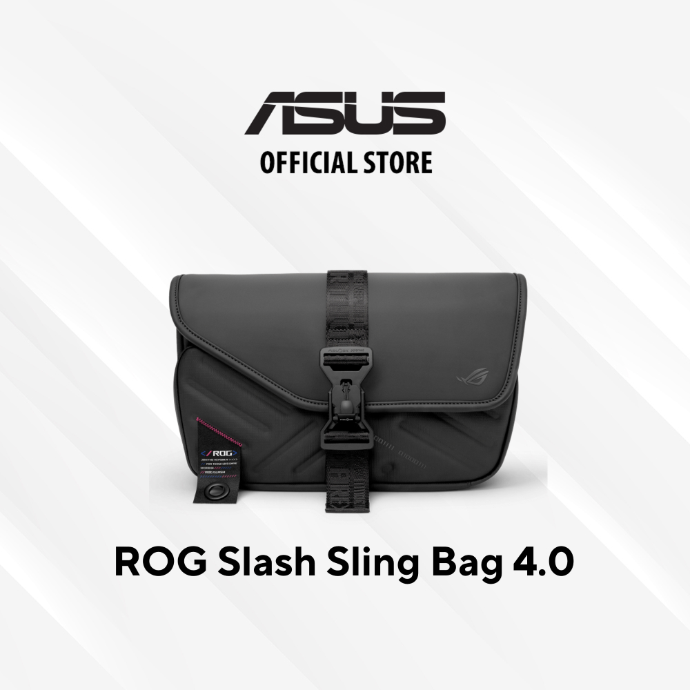ASUS ROG Slash Sling Bag 4.0 BC3004 | Black | Accessories | Shopee