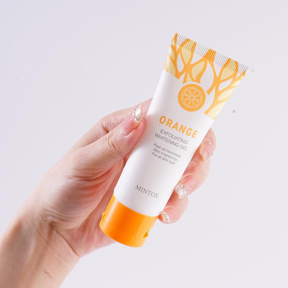 Product image 🎈𝗦𝗚 𝗦𝗧𝗢𝗖𝗞🎈 MINTOX Orange exfoliating whitening gel Body scrub Facial scrub Moisturizing whitening Acne blackhead remover 5