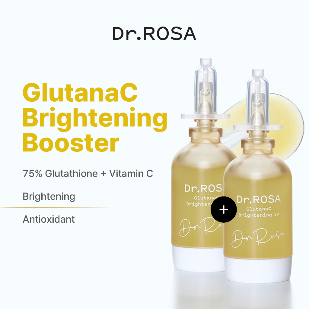 vitamin c and glutathione injection singapore Dr.ROSA] Vitamin C Ampoule, Glutathione & Niacinamide (Brightening,  Antioxidant Serum) 15ml
