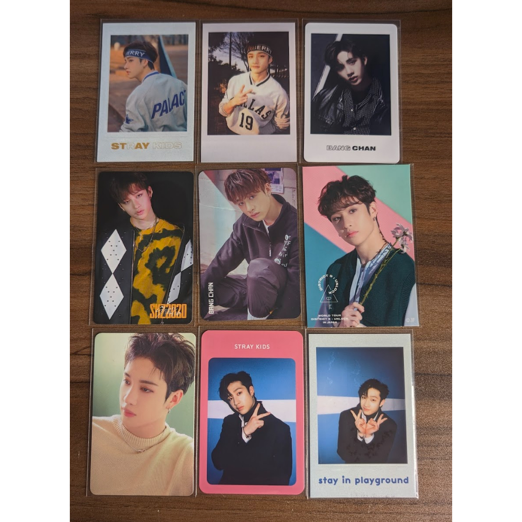 Official) Stray Kids Bang Chan Early Eras Photocards - Stay In